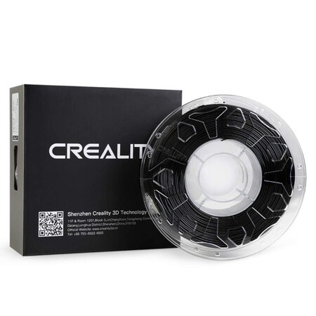Creality Creality® PLA 3D Printer Filament - Black - 1.75mm Diameter - 1kg PLA-1-175-BK